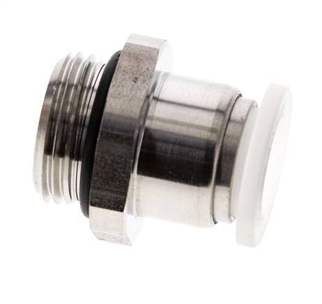 Racor de 10mm x G3/8'' con rosca macho PA/Acero inoxidable EPDM