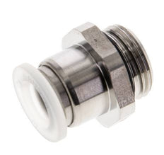 Racor de 10mm x G3/8'' con rosca macho PA/Acero inoxidable EPDM
