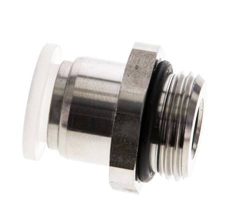 Racor de 10mm x G3/8'' con rosca macho PA/Acero inoxidable EPDM