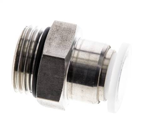 Racor de 12mm x G1/2'' con rosca macho PA/Acero inoxidable EPDM