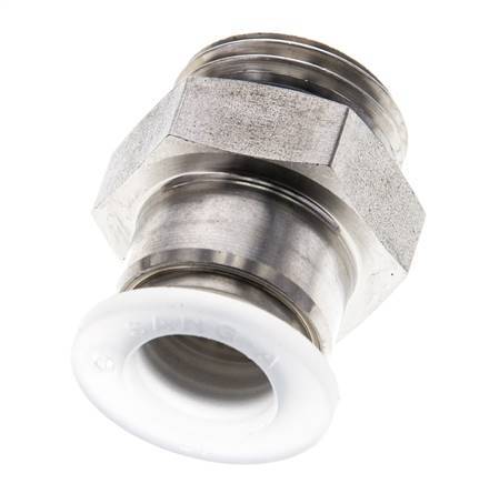 Racor de 12mm x G1/2'' con rosca macho PA/Acero inoxidable EPDM