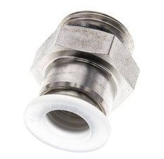 Racor de 12mm x G1/2'' con rosca macho PA/Acero inoxidable EPDM