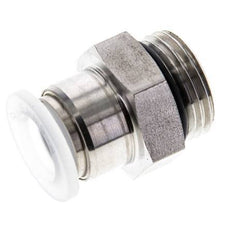 Racor de 12mm x G1/2'' con rosca macho PA/Acero inoxidable EPDM