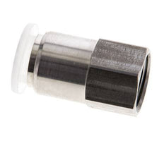 12mm x G3/8'' Push-in Fitting with Female Threads Stainless Steel/PA EPDM/PTFE