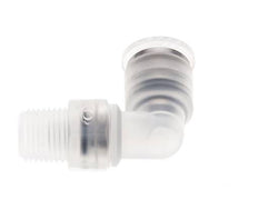 Racor de 6mm x R1/8'' 90deg con rosca macho Latón FKM Giratorio