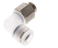 Codo de 90 grados 10mm x G1/4'' con rosca macho PA/Acero inoxidable EPDM Giratorio