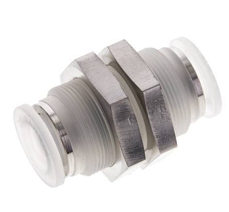 12mm Push-in Fitting PA EPDM/PTFE Bulkhead