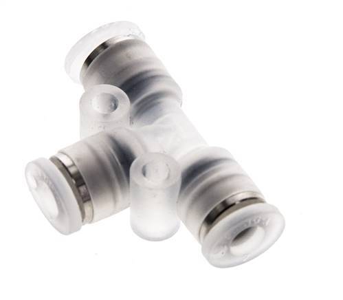 Racor en T de 4 mm PA 66 NBR