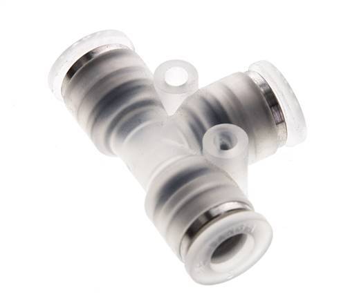 Racor en T de 6 mm PA 66 NBR