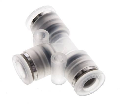 Racor en T de 6 mm PA 66 NBR