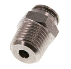 Racor de 6mm x R1/4'' con rosca macho Acero inoxidable FKM