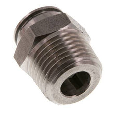 12mm x R1/2'' Push-in Fitting with Male Threads Stainless Steel FKM
