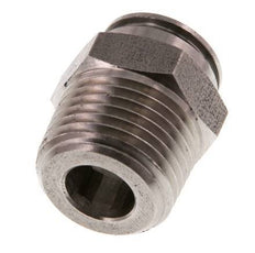12mm x R1/2'' Push-in Fitting with Male Threads Stainless Steel FKM