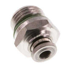 4mm x G1/4'' Push-in Fitting with Male Threads Stainless Steel FKM