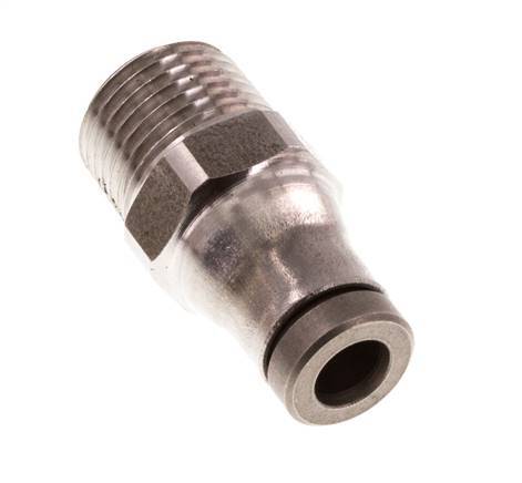 Racor de 4mm x 1/8'' NPT con rosca macho Acero inoxidable FKM