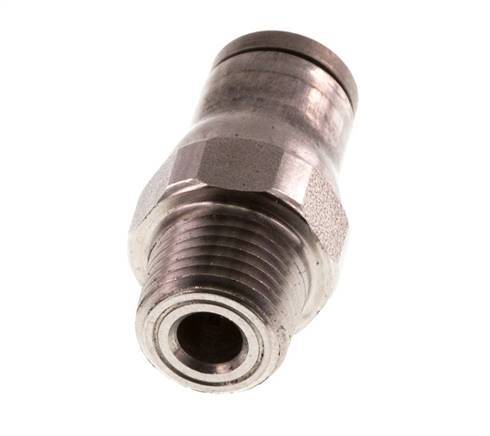 Racor de 6mm x 1/8'' NPT con rosca macho Acero inoxidable FKM