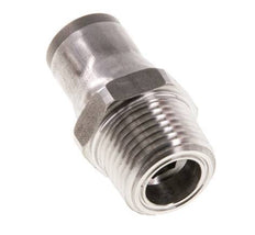 Racor de 10mm x 3/8'' NPT con rosca macho Acero inoxidable FKM