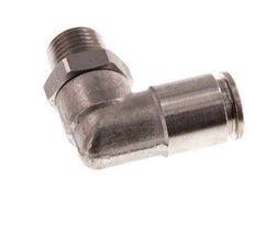 Racor de 6mm x R1/8'' 90deg con rosca macho Latón FKM Giratorio