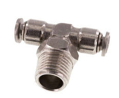 Racor en T de 4mm x R1/4'' con rosca macho Latón/PA 66 NBR Giratorio