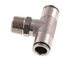 Racor en T de 10mm x R3/8'' con rosca macho Latón/PA 66 NBR Giratorio