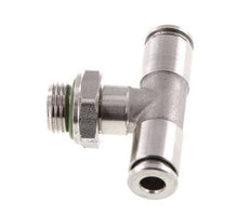 Racor en T de 4mm x G1/8'' con rosca macho Acero inoxidable FKM FDA Giratorio