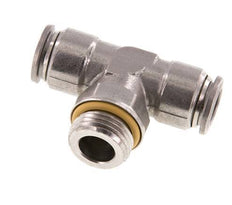 Racor en T de 12mm x G1/2'' con rosca macho Acero inoxidable FKM FDA Giratorio