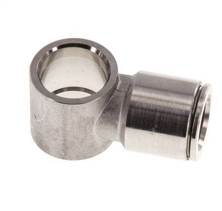 Racor L-Banjo de 10mm Acero inoxidable FKM Perno Banjo G1/4''
