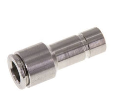 Racor de 8mm x 10mm con enchufe de acero inoxidable FKM