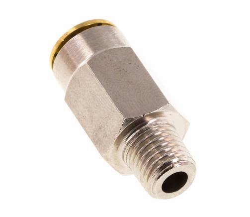 Racor de 6mm x M 8 x 1 (cónico) con rosca macho de latón NBRAlta presión [2 piezas]