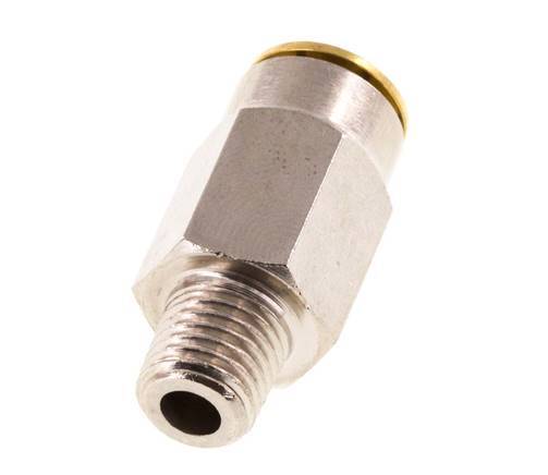 Racor de 6mm x M 8 x 1 (cónico) con rosca macho de latón NBRAlta presión [2 piezas]