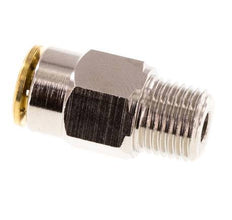 Racor de 6mm x M 10 x 1 (cónico) con rosca macho de latón NBRAlta presión [2 piezas]