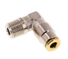 Codo de 4mm x R1/8'' de 90 grados con rosca macho de latón NBRAlta presión [2 piezas]