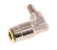 6mm x M 6 (cónico) 90deg Codo con rosca macho Latón NBRAlta presión [2 piezas]