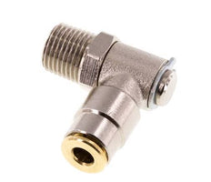 Racor de 4mm x R1/8'' 90deg con rosca macho Latón NBR Giratorio