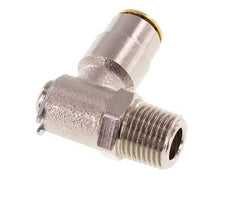 Racor de 4mm x R1/8'' 90deg con rosca macho Latón NBR Giratorio