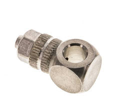 4.3x3 & M5 Nickel plated Brass Banjo Push-on Fitting [2 Pieces]