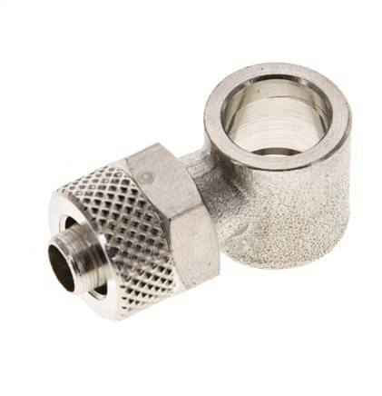 Conector Latón Niquelado 8x6 & G1/8'' de Rosca [2 piezas]