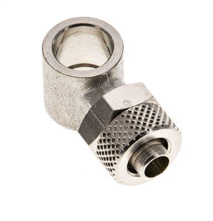 Conector Latón Niquelado 8x6 & G1/8'' de Rosca [2 piezas]