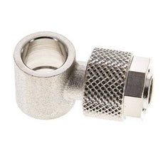 10x8 & G1/8'' Nickel plated Brass Banjo Push-on Fitting [2 Pieces]