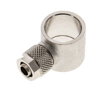 Conector Latón Niquelado 8x6 & G3/8'' de Rosca [2 piezas]