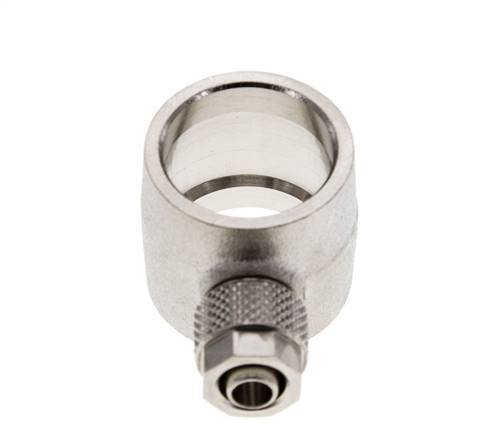 8x6 & G1/2'' Nickel plated Brass Banjo Push-on Fitting [2 Pieces]