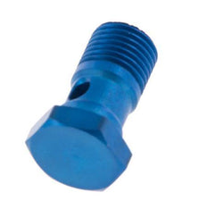1-way Aluminum Banjo Bolt with G1/4'' Male Threads L25mm [5 Pieces]