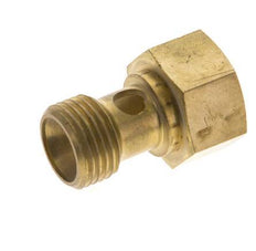 10x8mm & G1/2'' PVDF Straight Compression Fitting with Female Threads 10 bar
