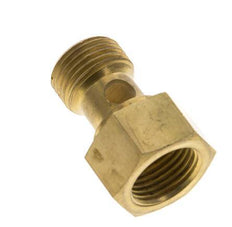 10x8mm & G1/2'' PVDF Straight Compression Fitting with Female Threads 10 bar