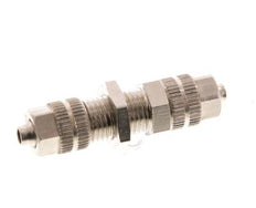 Conector Recto Latón Niquelado 4.3x3 [2 piezas]