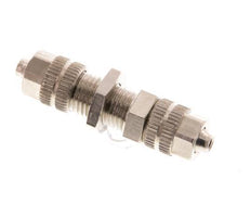 Conector Recto Latón Niquelado 4.3x3 [2 piezas]