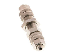 Conector Recto Latón Niquelado 4.3x3 [2 piezas]