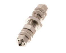 Conector Recto Latón Niquelado 4.3x3 [2 piezas]