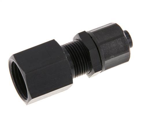 10x8 & G3/8'' Aluminum Straight Push-on Fitting with Female Threads Bulkhead