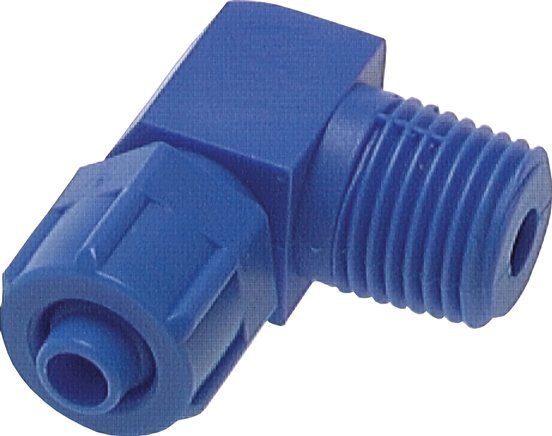 Codo de PVC 6x4 R1/8'' Rosca Macho [10 piezas]